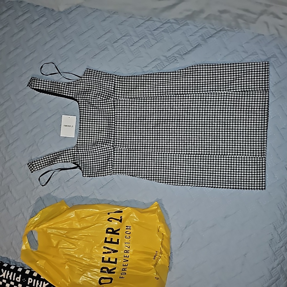 Forever21 gingham dress (M)